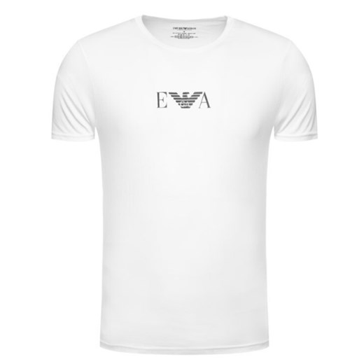 t-shirt męski emporio armani 111267 cc715 biały 2 pack stretch