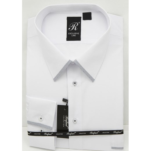 Rafael koszula biała 48 170/176 dł. klasyczna krzysztof bialy elegancki