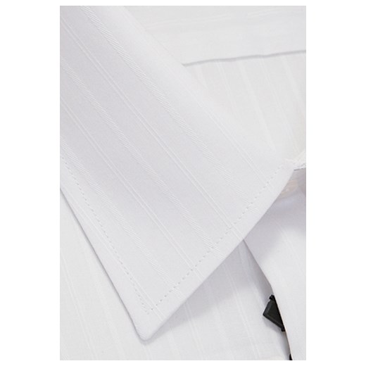 Koszula biała na spinki 48 182/188 dł. I. klasyczna krzysztof  z kieszeniami