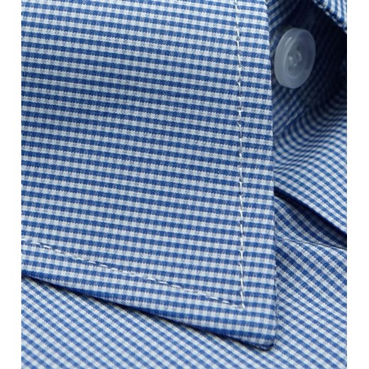 Koszula niebieska w kratę L 41-42 do 182 Slim krzysztof niebieski sportowy