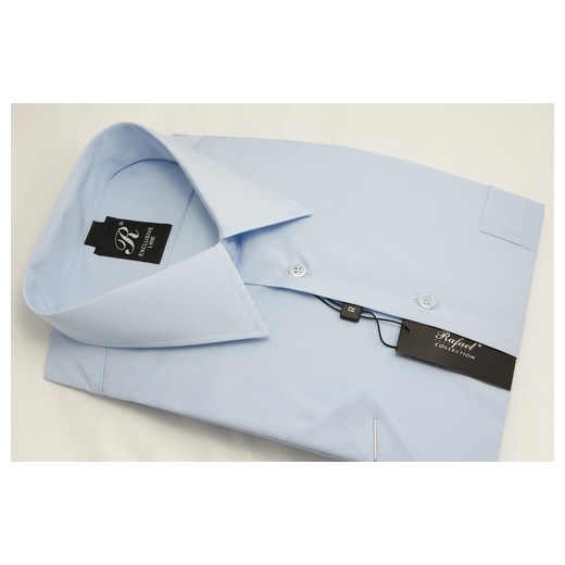 Koszula niebieska 54 182/188 kr. R krzysztof bialy elegancki
