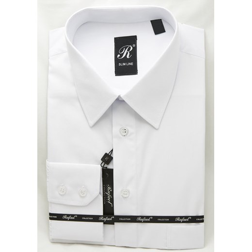 Koszula biała XL 43-44 170/176 dł. SLIM LINE 80% krzysztof bialy kolorowe