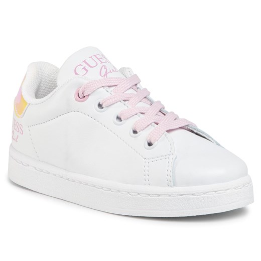 Sneakersy GUESS - Lucy FI7LUC ELE12 WHITE   34 eobuwie.pl