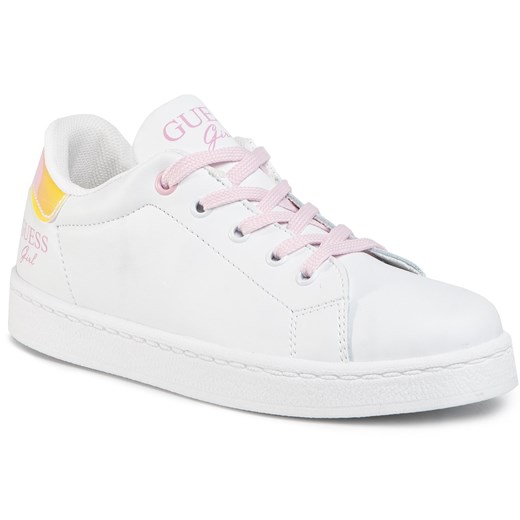 Sneakersy GUESS - Lucy FJ7LUC ELE12  WHITE   37 eobuwie.pl
