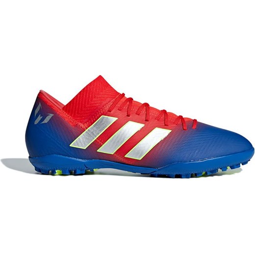 Buty piłkarskie turfy Nemeziz Messi Tango 18.3 TF Adidas (active red/silver metallic/football blue)  adidas 46 SPORT-SHOP.pl