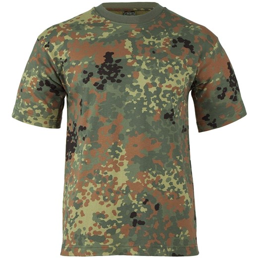 T-shirt męski Mfh z krótkimi rękawami w wojskowym stylu 