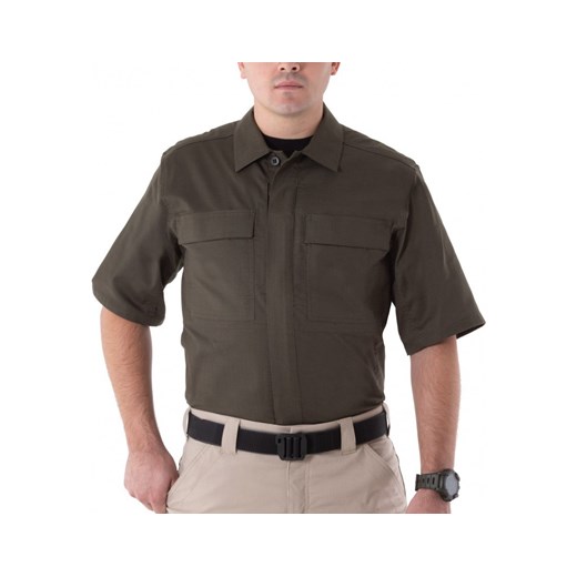 Koszula męska First Tactical z krótkim rękawem bez wzorów 
