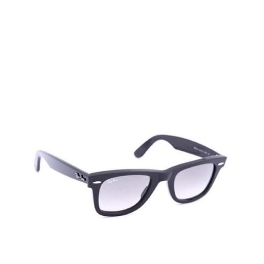 Damskie okulary przeciwsłoneczne "Wayfarer" w kolorze czarno-szarym