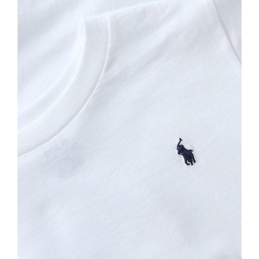 Biały t-shirt chłopięce Polo Ralph Lauren 