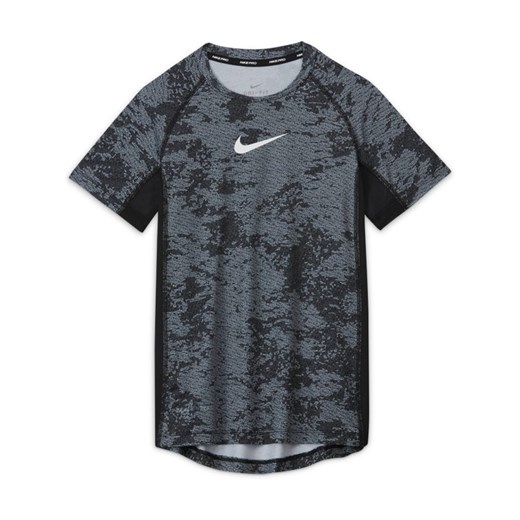 T-shirt chłopięce Nike w nadruki z krótkim rękawem 