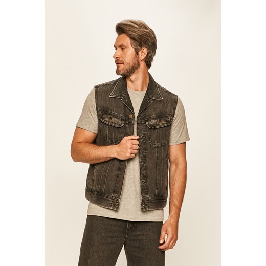 Lee - Bezrękawnik jeansowy Lee XS wyprzedaż ANSWEAR.com