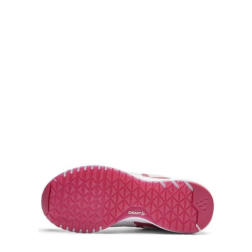 Sneakersy "Fuseknit" w kolorze jasnoszaro-czerwonym