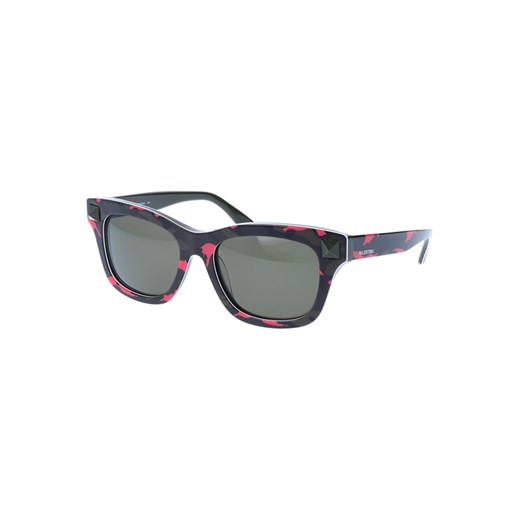 Okulary przeciwsłoneczne "V670SC" w kolorze różowo-czarnym