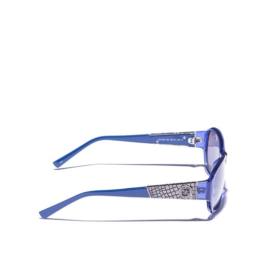 Damskie okulary przeciwsłoneczne w kolorze niebiesko-szarym