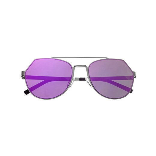 Damskie okulary przeciwsłoneczne "Hadley" w kolorze srebrno-różowym