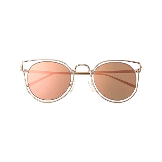 Damskie okulary przeciwsłoneczne "Harper" w kolorze różowozłotym