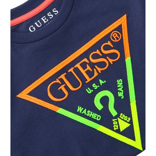T-shirt chłopięce Guess z krótkim rękawem 
