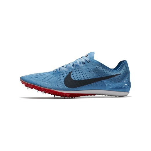 Buty sportowe męskie Nike zoom wiązane niebieskie na wiosnę 