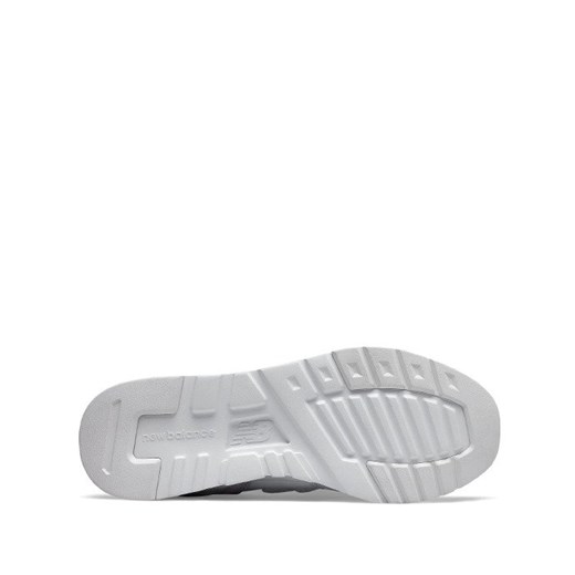 Buty sportowe damskie białe New Balance płaskie zamszowe 