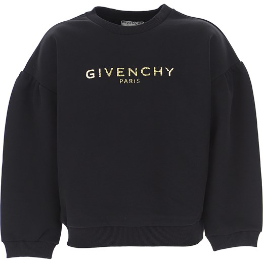 Givenchy Bluzy Dziecięce dla Dziewczynek, czarny, Bawełna, 2019, 10Y 12Y 14Y 4Y 6Y 8Y Givenchy  4Y RAFFAELLO NETWORK