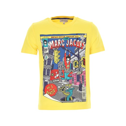 Marc Jacobs Koszulka Dziecięca dla Chłopców, żółty, Bawełna, 2019, 10Y 12Y 2Y 3Y 4Y 6Y 8Y Marc Jacobs  6Y RAFFAELLO NETWORK