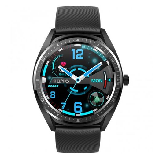 Czarny smartwatch męski Rubicon RNCE55BIBX05AX  Rubicon  otozegarki promocja 