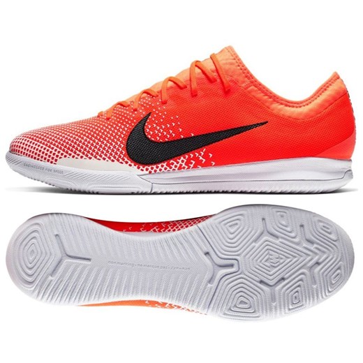 Buty sportowe męskie Nike mercurial sznurowane czerwone 