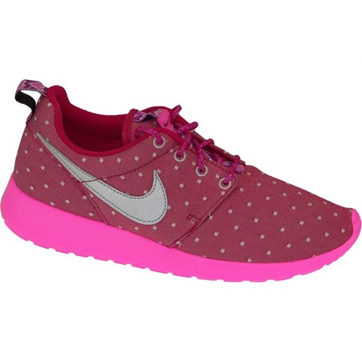 Buty sportowe damskie Nike do biegania roshe sznurowane płaskie z nadrukami 