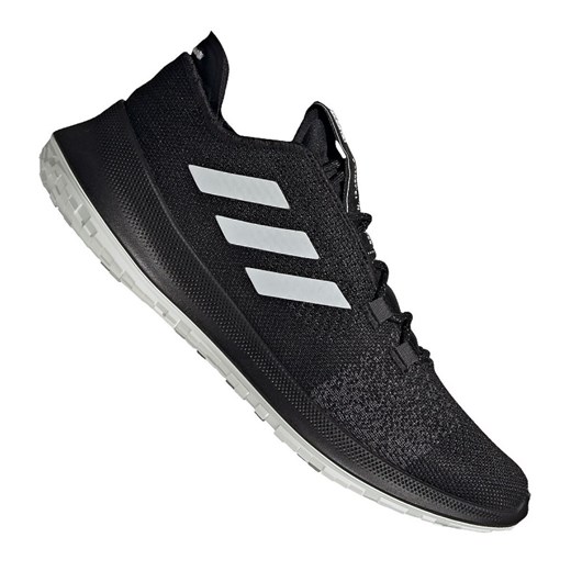 Czarne buty sportowe męskie Adidas performance ace z tkaniny 