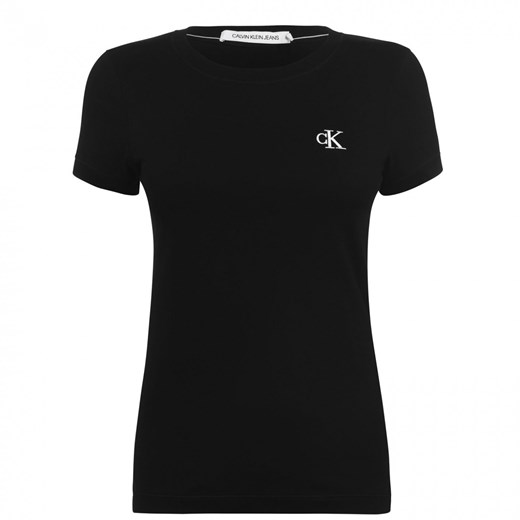 Calvin Klein Jeans Embroidered Logo Slim Fit T-Shirt Calvin Klein  L Factcool