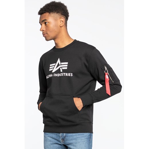 Bluza męska Alpha Industries z napisem 