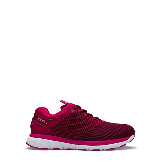 Sneakersy "Fuseknit" w kolorze ciemnoczerwono-różowym