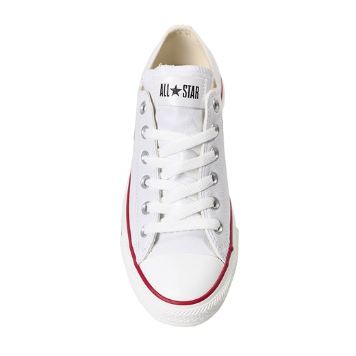 Trampki damskie Converse all star sznurowane skórzane z niską cholewką płaskie bez wzorów