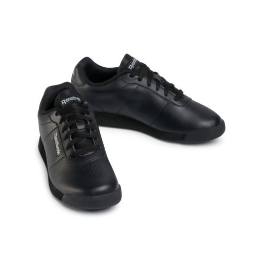 Czarne buty sportowe damskie Reebok sznurowane 