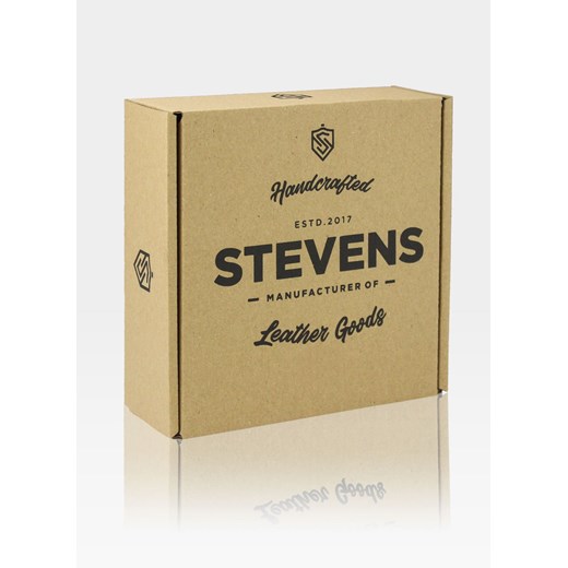 Pasek parciany do spodni marki Stevens w komplecie z pudełkiem Stevens uniwersalny okazja ModnyPortfel