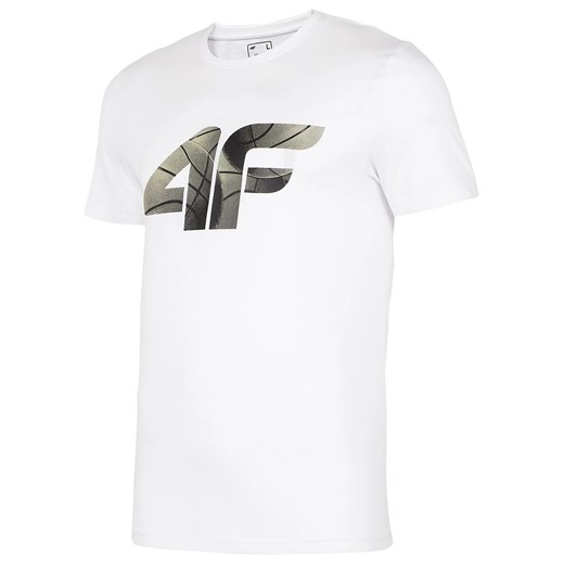 Koszulka T-shirt 4F - biały (H4L20-TSM032-10S) XXL okazja Military.pl