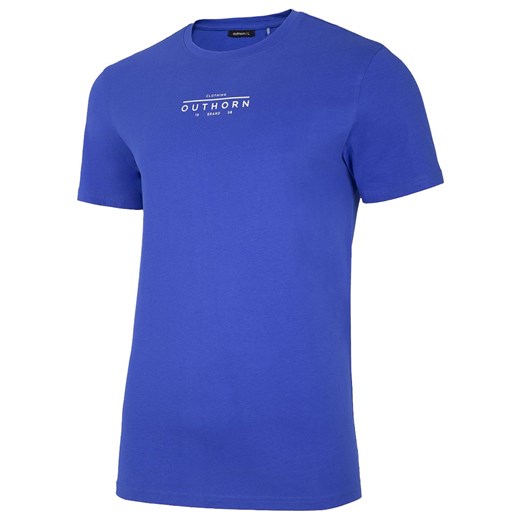 Koszulka T-shirt Outhorn TSM602 - kobalt (HOL20-TSM602-36S) L okazyjna cena Military.pl