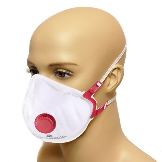 Polska Maska Wielokrotnego użytku ochronna przed wirusami i smogiem FS-33V FFP3 R D (CITYMASKFS-33V) Citymask Array ZBROJOWNIA