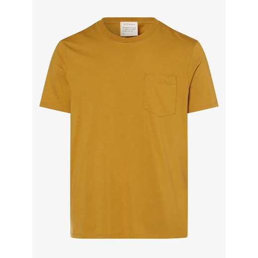 ARMEDANGELS - T-shirt męski – Aaik, żółty M vangraaf
