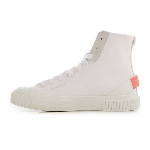 Białe trampki damskie Givenchy sznurowane