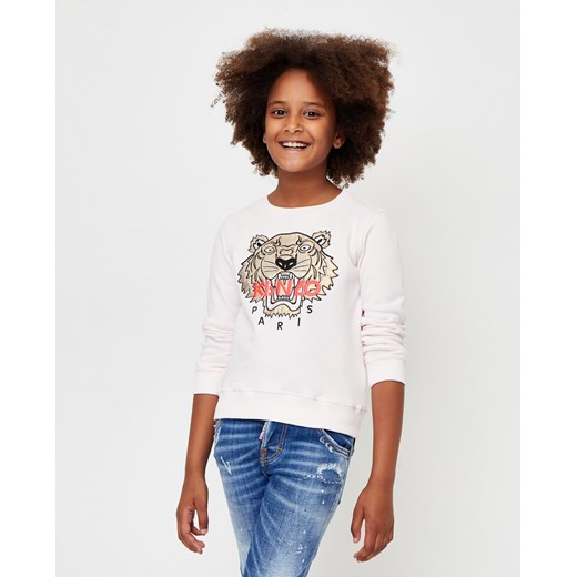 Różowa bluza z tygrysem 4-14 lat Kenzo Kids 10 LAT Moliera2.com