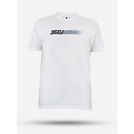 Koszulka Z Krótkim Rękawem Jigga Wear Decline Biała Jigga Wear XL UrbanCity.pl