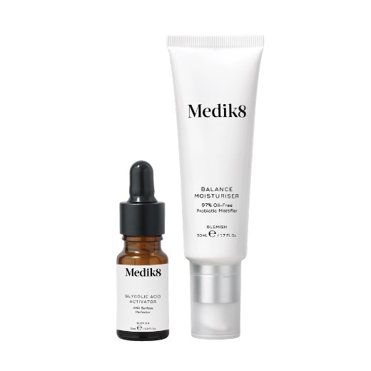 Medik8, Balance Moisturiser & Glycolic Acid Activitator, 50 ml Medik8 uniwersalny Livinia