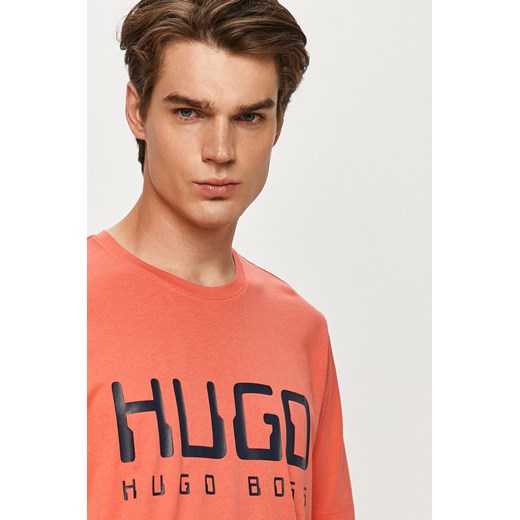 T-shirt męski Hugo Boss casual z krótkim rękawem 