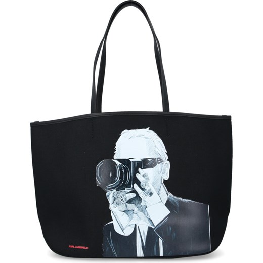 Shopper bag Karl Lagerfeld bez dodatków 