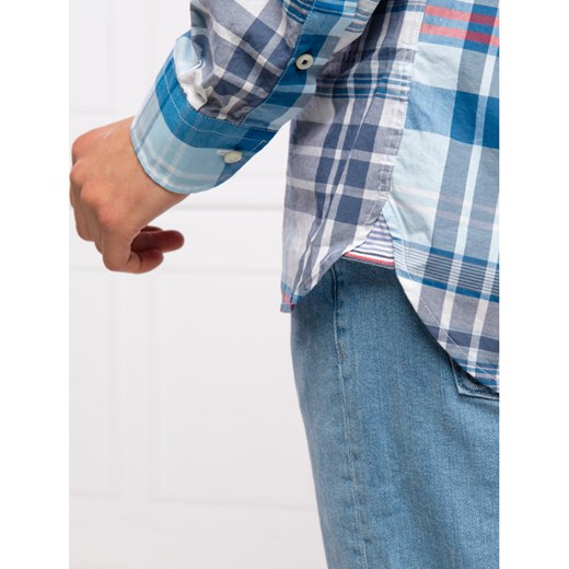Koszula męska Tommy Hilfiger z długim rękawem na wiosnę casual 