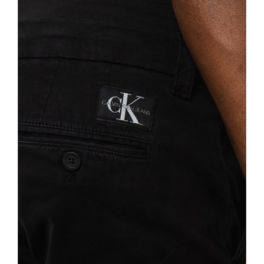 Spodnie męskie Calvin Klein bez wzorów 