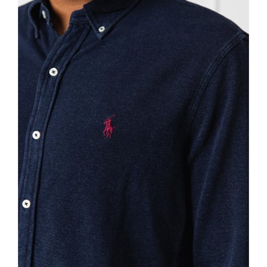 Koszula męska Polo Ralph Lauren bez wzorów casual 