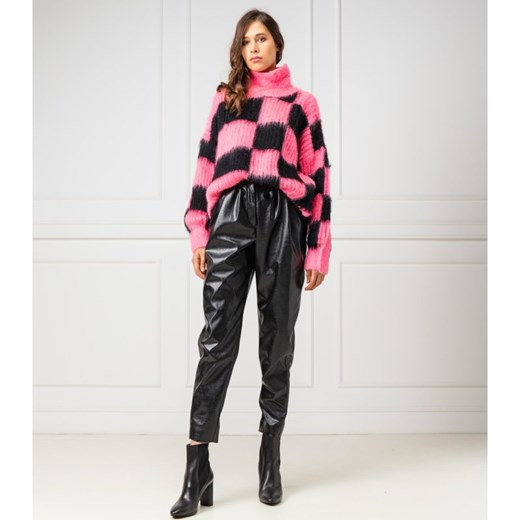 MSGM Sweter | Oversize fit | z dodatkiem wełny S okazja Gomez Fashion Store