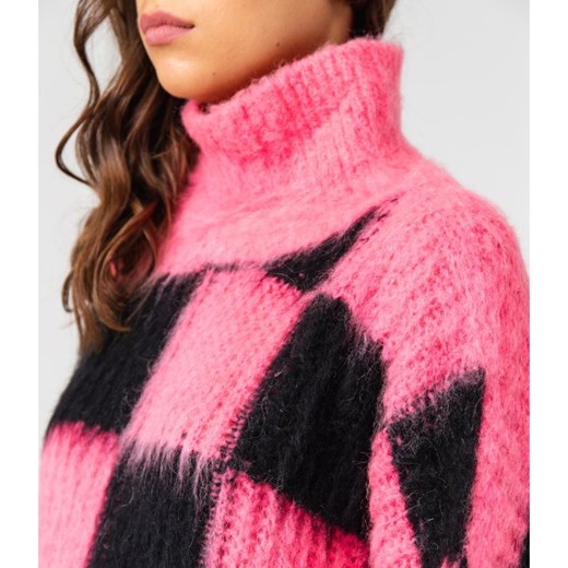 MSGM Sweter | Oversize fit | z dodatkiem wełny S wyprzedaż Gomez Fashion Store